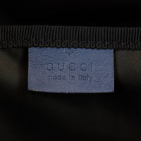 Gucci GG Supreme Diaper Bag Interior Stamp
