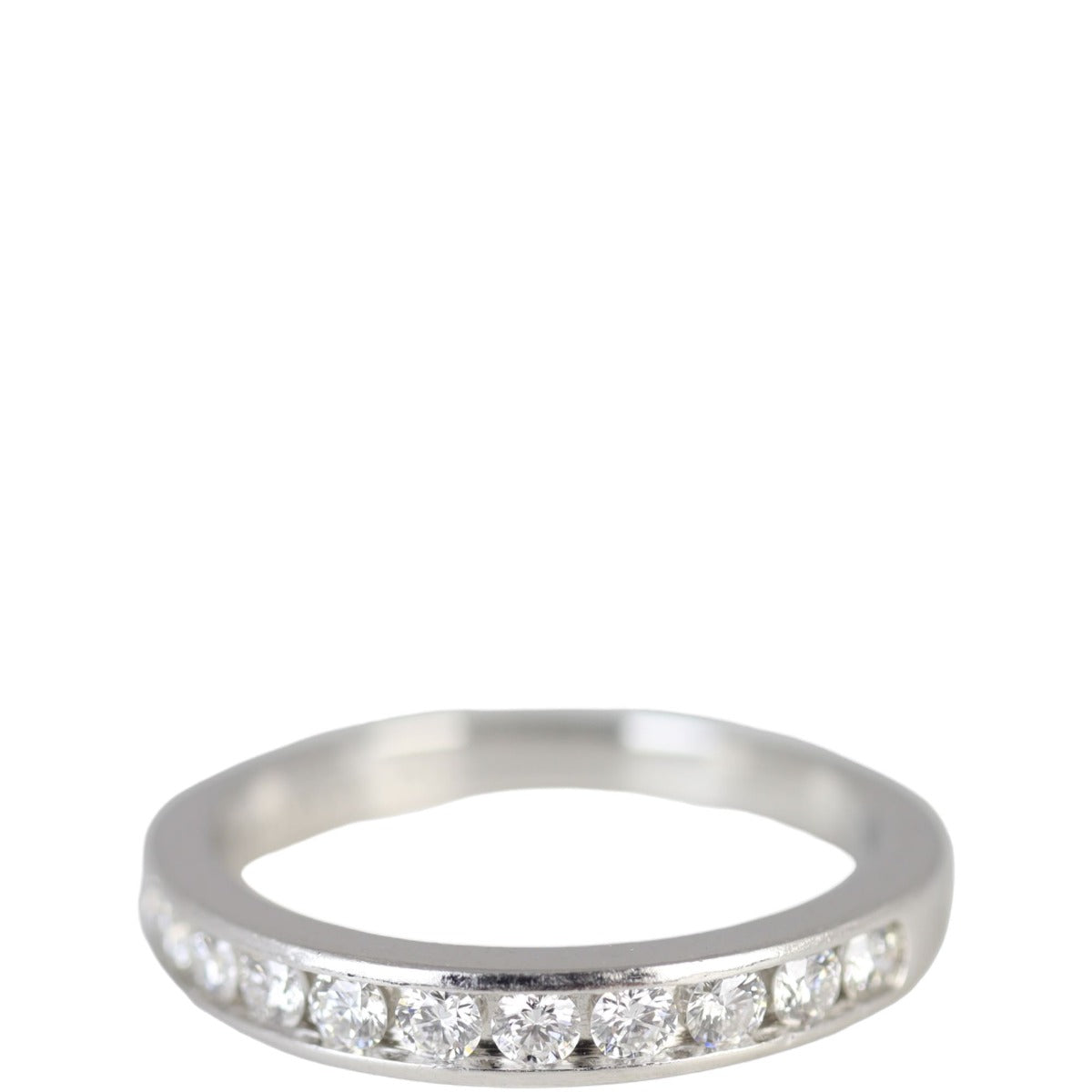 Tiffany & Co Setting Half Circle Diamond Wedding Band