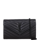 Saint Laurent Cassandre Chain Wallet