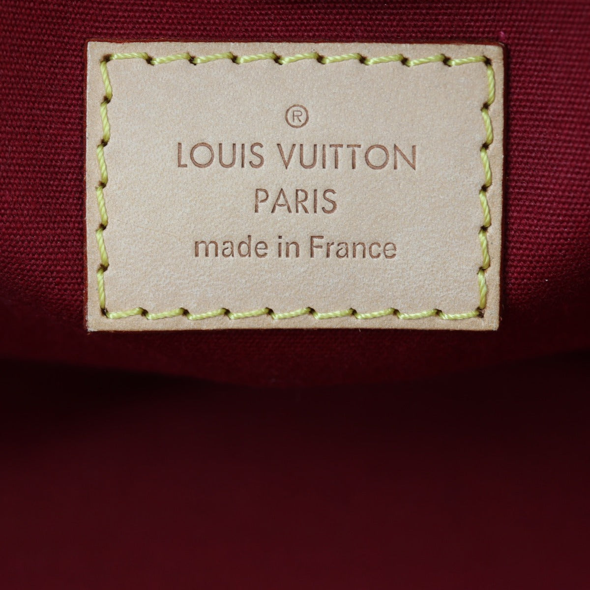 Louis Vuitton Roxbury Drive Monogram Vernis Interior Stamp