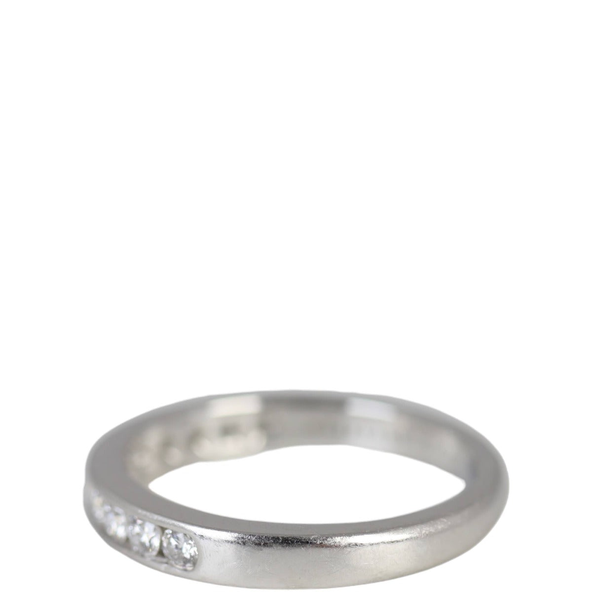Tiffany & Co Setting Half Circle Diamond Wedding Band