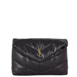 Saint Laurent Puffer Pouch