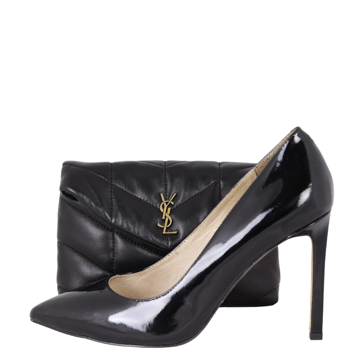 Saint Laurent Puffer Pouch