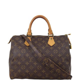 Louis Vuitton Speedy 30 Monogram with Strap