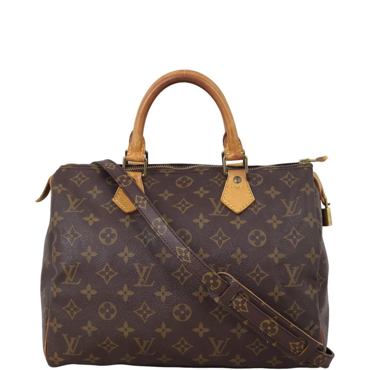 Louis Vuitton Speedy 30 Monogram with Strap