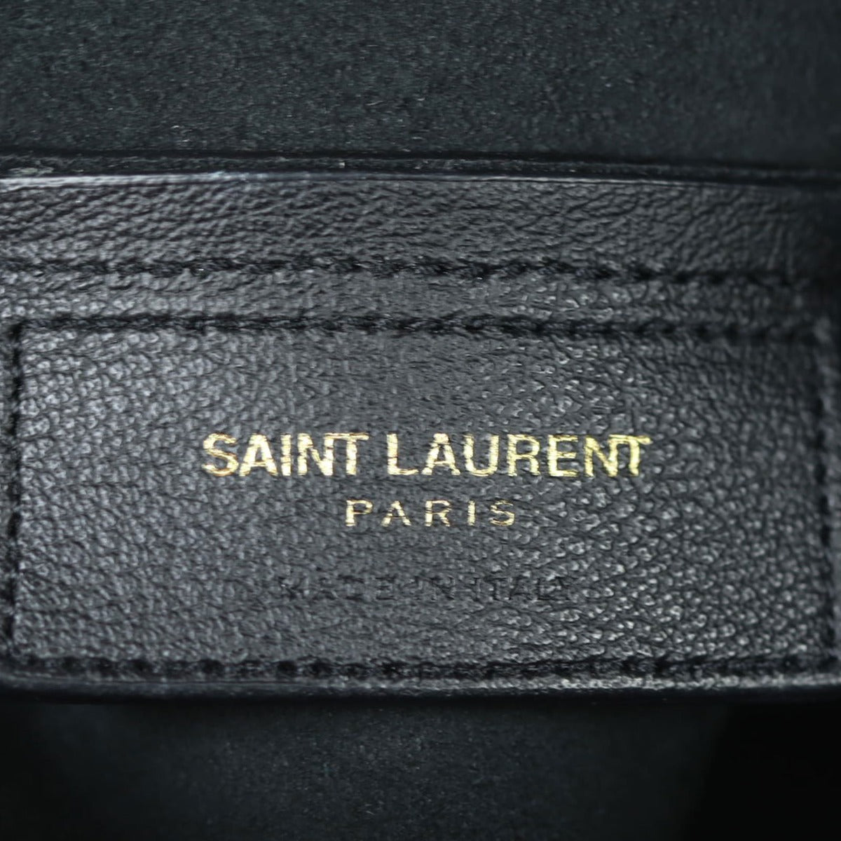 Saint Laurent Shopping Tote Interior Stamp