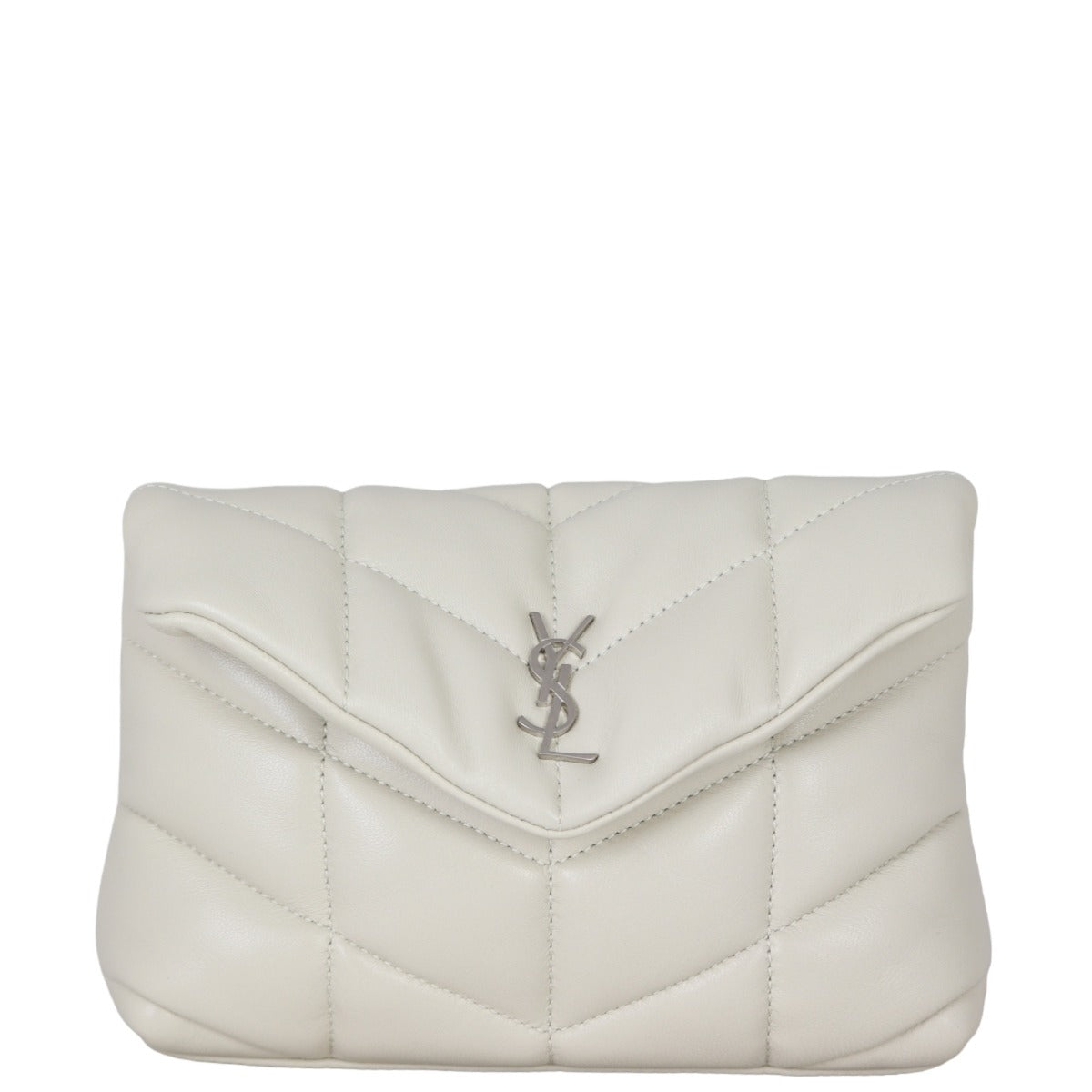 Saint Laurent Puffer Pouch