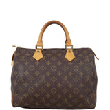 Louis Vuitton Speedy 30 Monogram with Strap