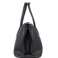 Prada Saffiano Cuir Twist Lock Tote