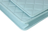 Chanel CC Trendy Wallet on Chain | Baby Blue