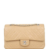 Chanel Classic Double Flap Medium | Beige Vintage