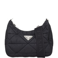 Prada Re-Nylon Patchwork Tessuto Padded Shoulder Bag