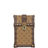 Louis Vuitton Vertical Trunk Pochette Monogram Reverse