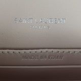 Saint Laurent Sunset Mini Croc-Embossed Interior Stamp