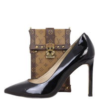 Louis Vuitton Vertical Trunk Pochette Monogram Reverse