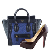Celine Nano Luggage Tote Python Scale