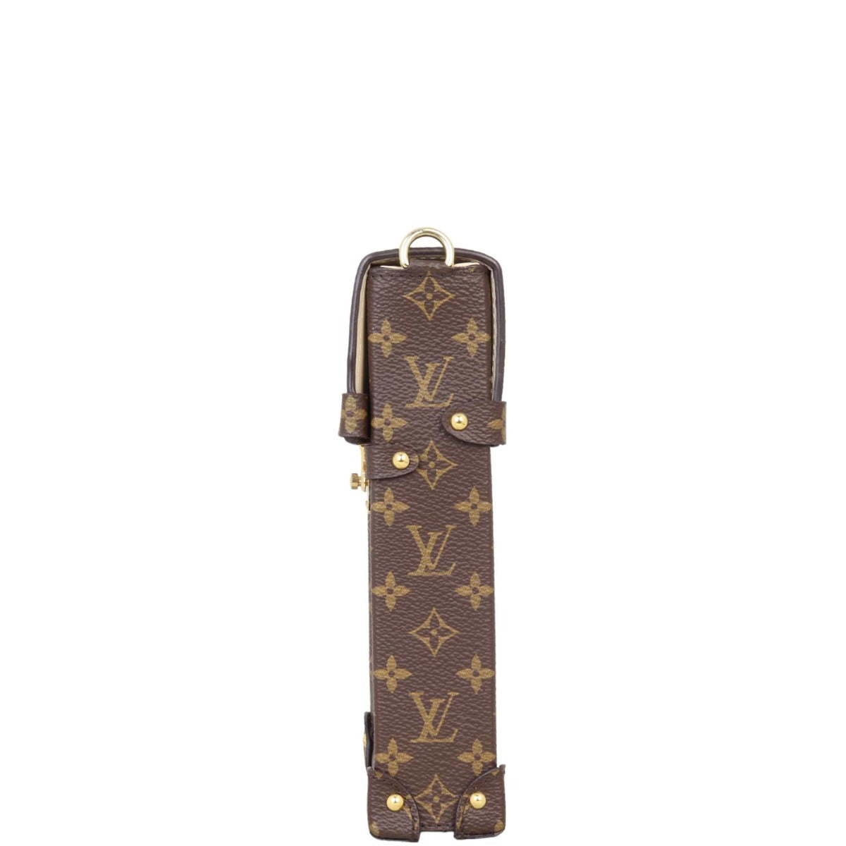 Louis Vuitton Vertical Trunk Pochette Monogram Reverse