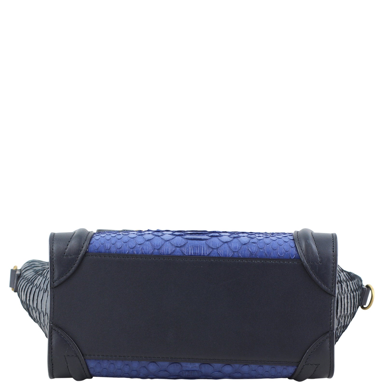 Celine Nano Luggage Tote Python Base