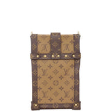 Louis Vuitton Vertical Trunk Pochette Monogram Reverse