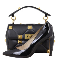 Valentino Roman Stud Shoulder Bag Medium