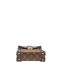 Louis Vuitton Vertical Trunk Pochette Monogram Reverse