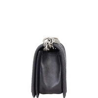Chanel Boy Old Medium | Black 25 Series