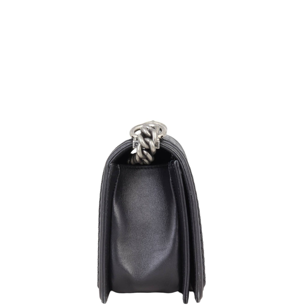 Chanel Boy Old Medium | Black 25 Series