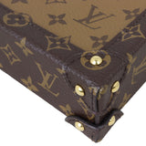Louis Vuitton Vertical Trunk Pochette Monogram Reverse