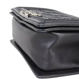 Chanel Boy Old Medium | Black 25 Series