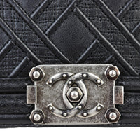Chanel Boy Old Medium | Black 25 Series