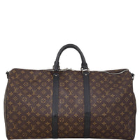 Louis Vuitton Keepall 55 Bandouliere Monogram Macassar