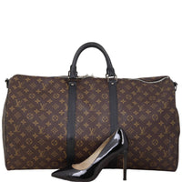Louis Vuitton Keepall 55 Bandouliere Monogram Macassar