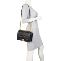 Chanel Boy New Medium | Black 23 Series