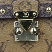 Louis Vuitton Vertical Trunk Pochette Monogram Reverse