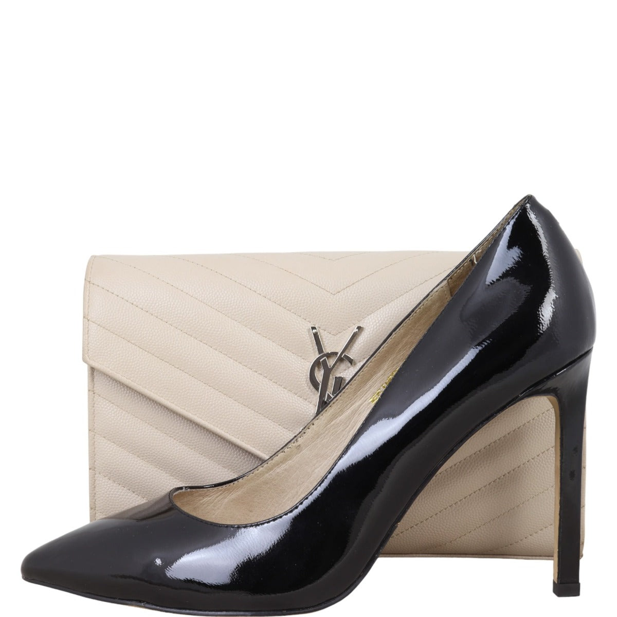 Saint Laurent Cassandre Chain Wallet