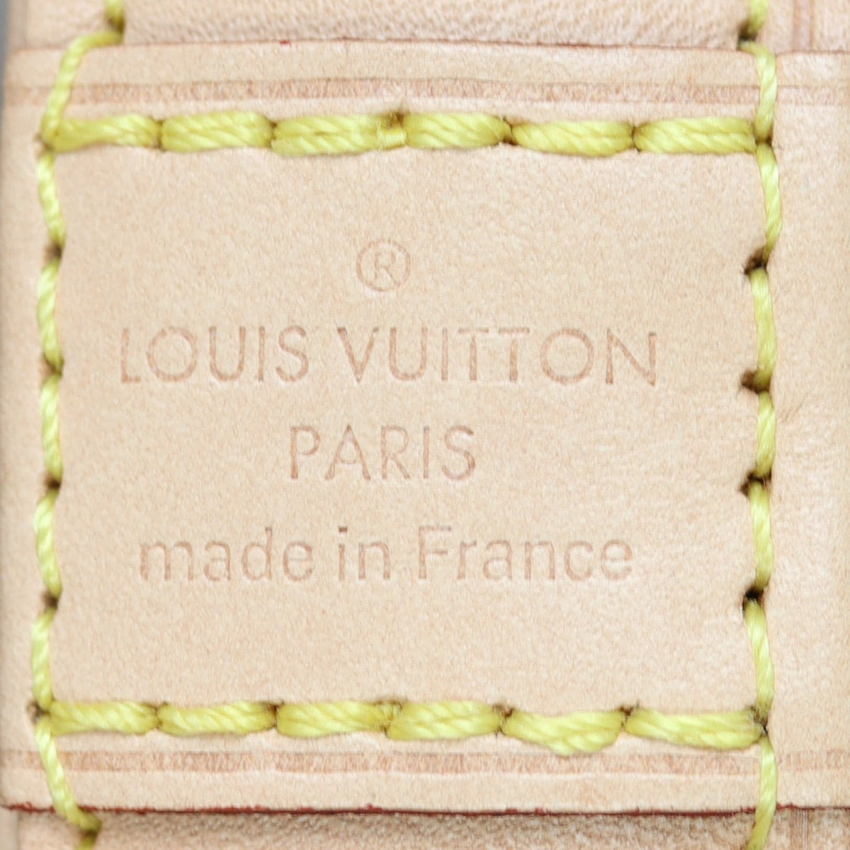 Louis Vuitton Alma BB Monogram Interior Stamp