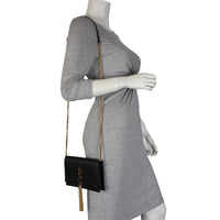 Saint Laurent Kate Tassel Chain Wallet