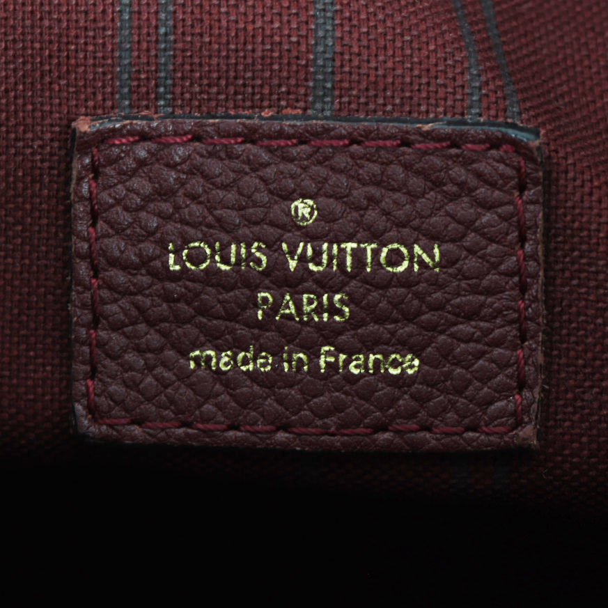 Louis Vuitton Artsy MM Monogram Empreinte Interior Stamp