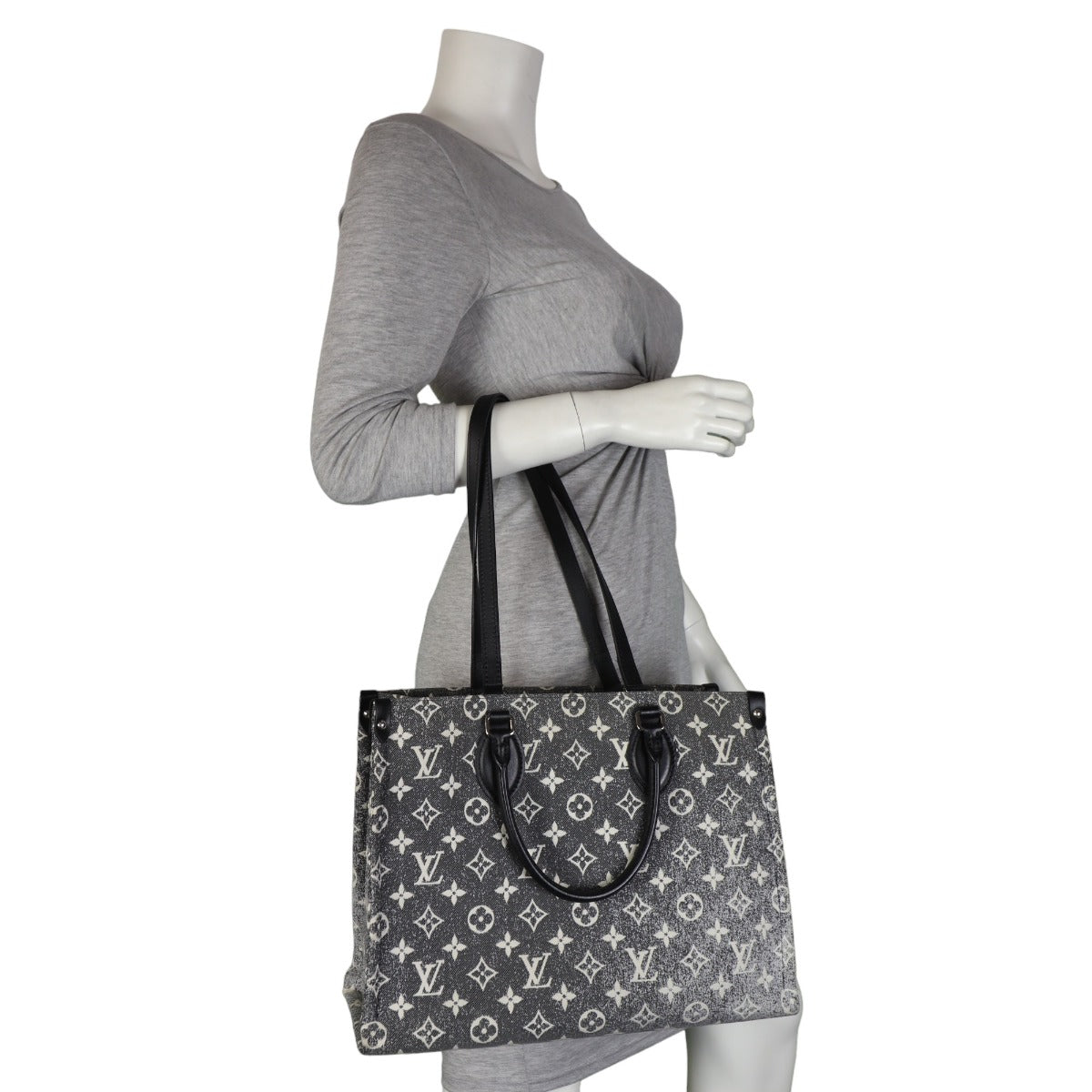 Louis Vuitton OnTheGo MM Monogram Denim