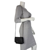 Chanel Classic Wallet on Chain | Silver Tone Hardware