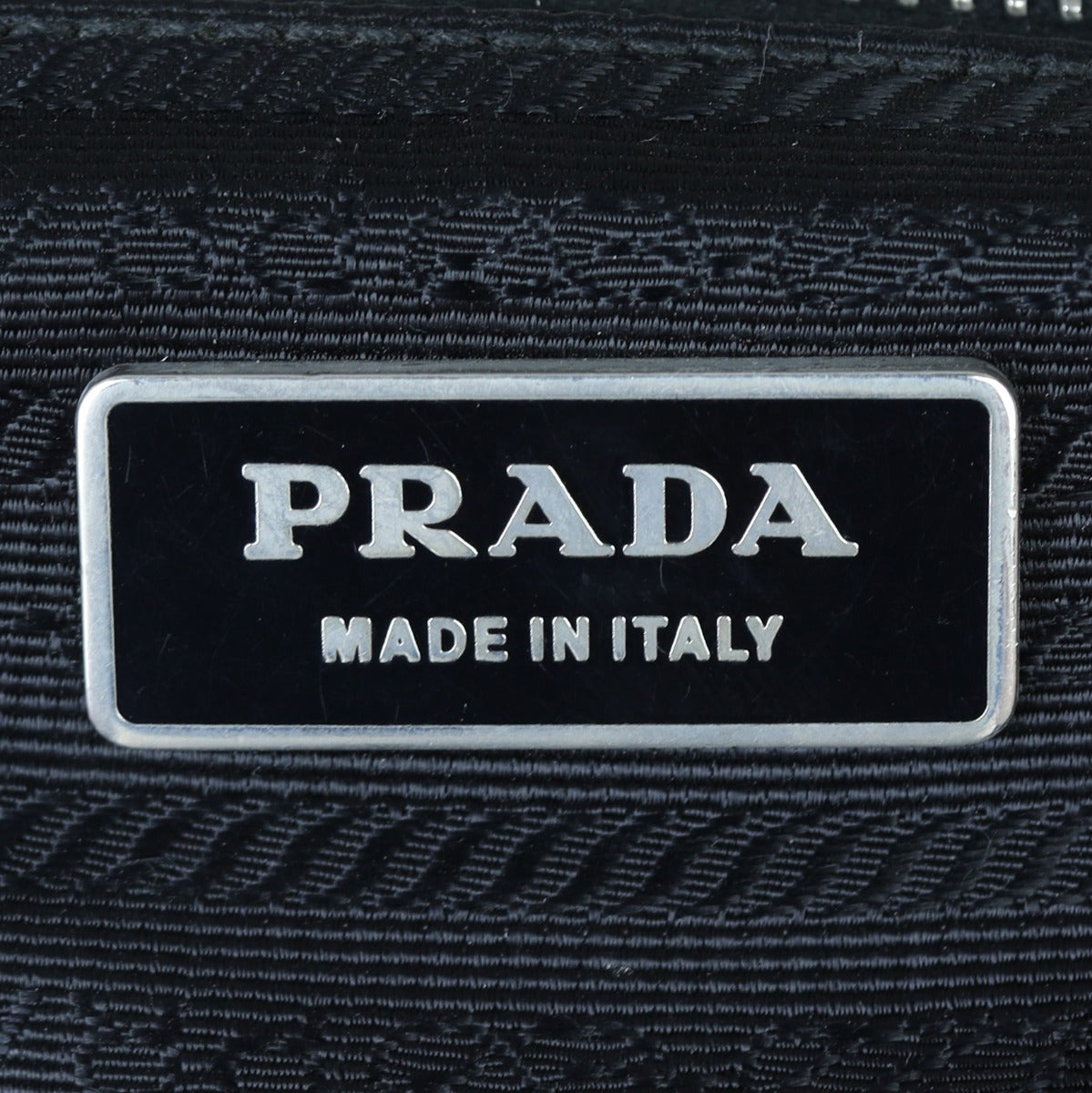 Prada Tessuto Sport Bag Interior Stamp