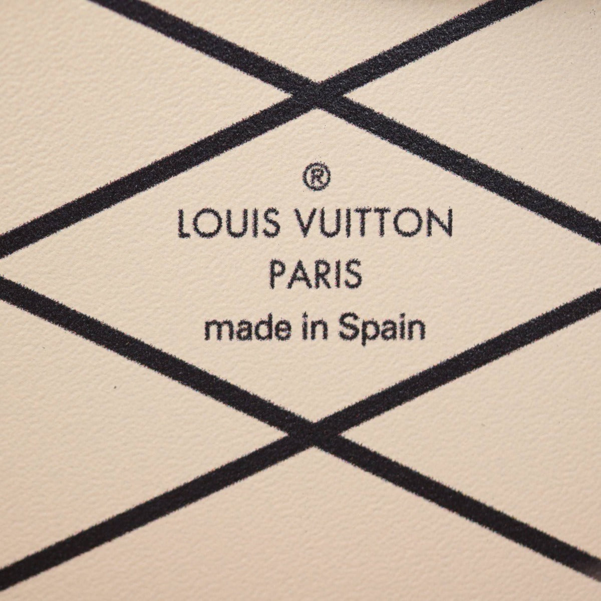 Louis Vuitton Vertical Trunk Pochette Monogram Reverse