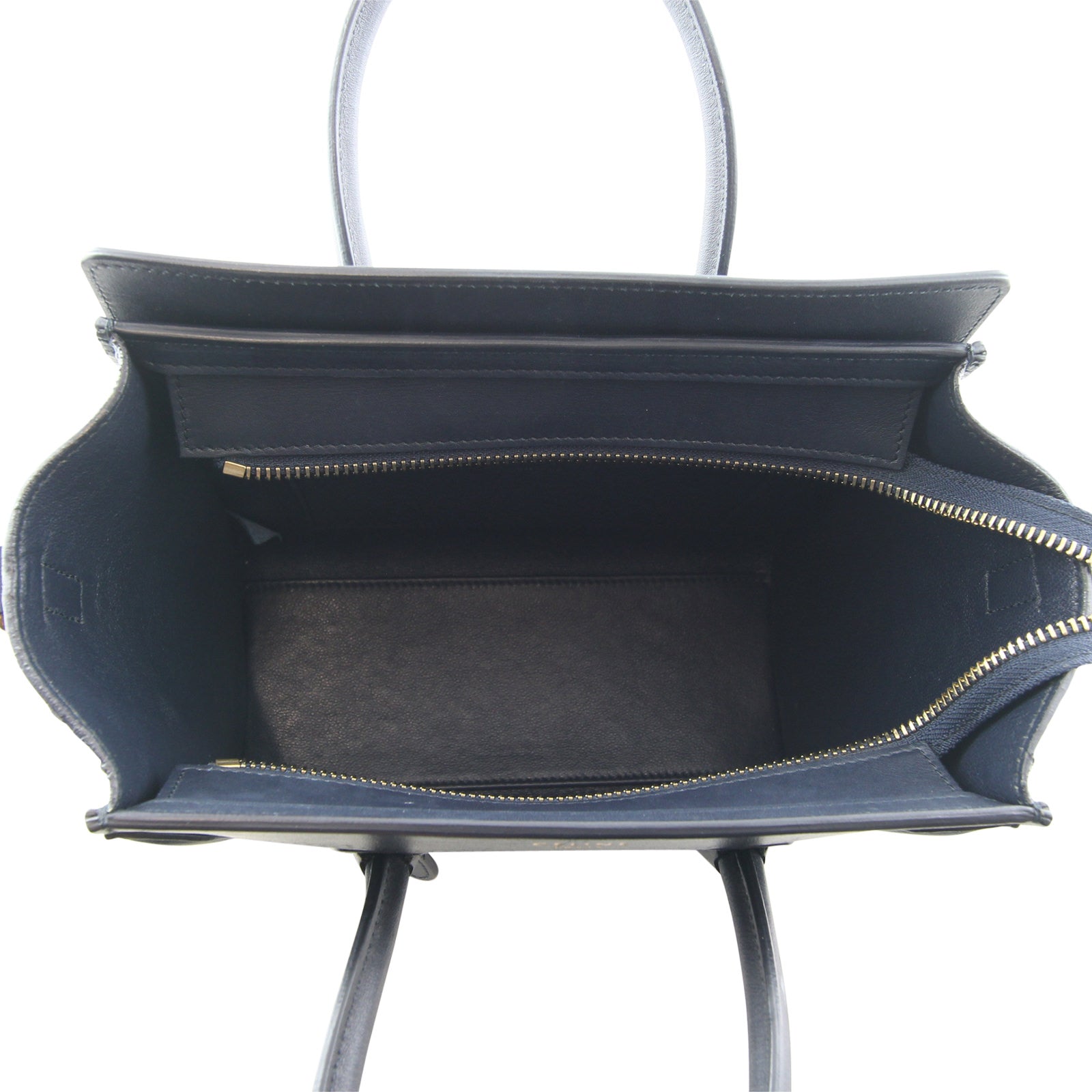 Celine Nano Luggage Tote Python Interior