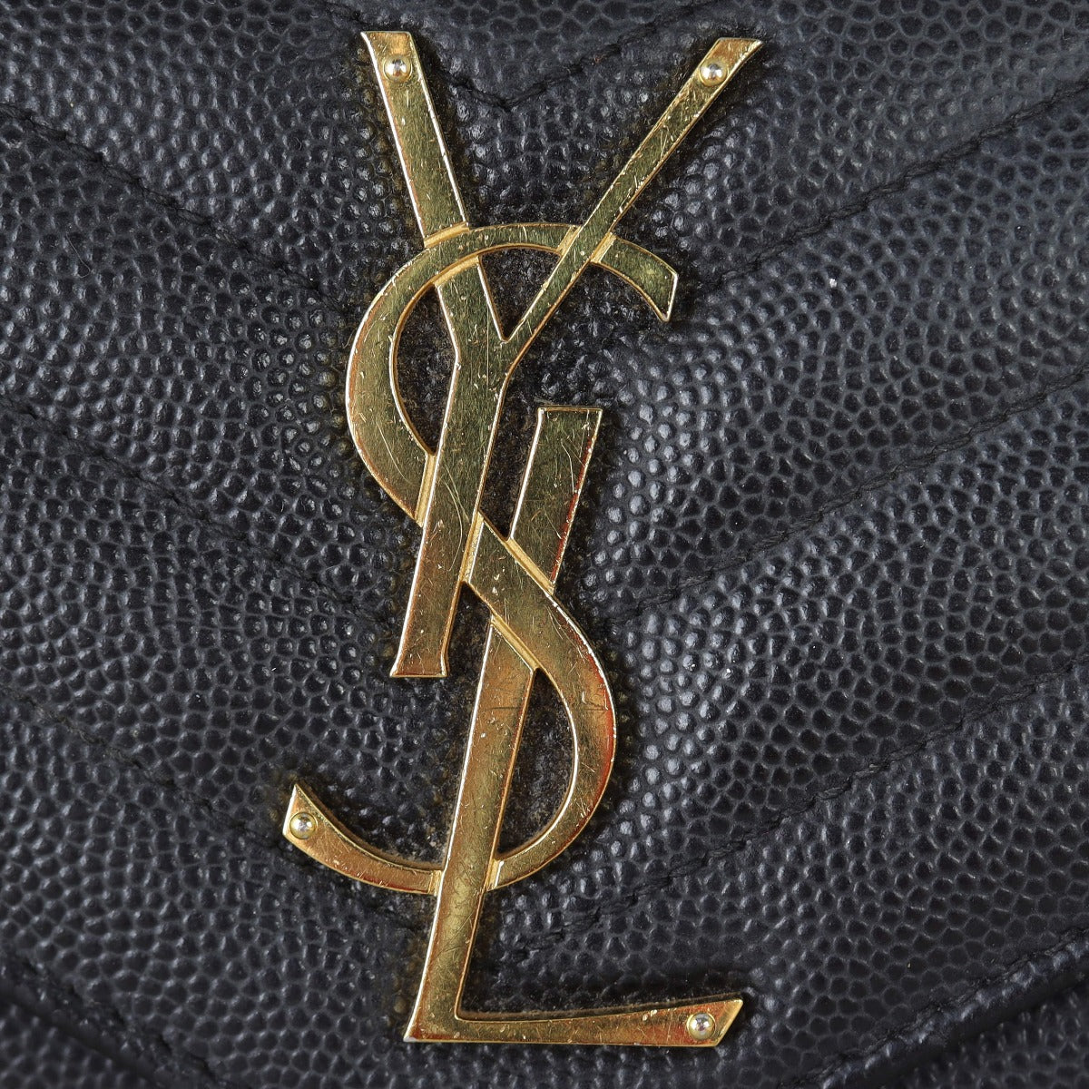 Saint Laurent Cassandre Large Flap Wallet Hardware