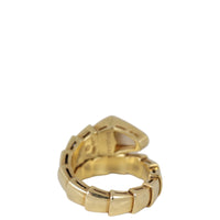 Bvlgari Serpenti Mother of Pearl 18K Yellow Gold Ring