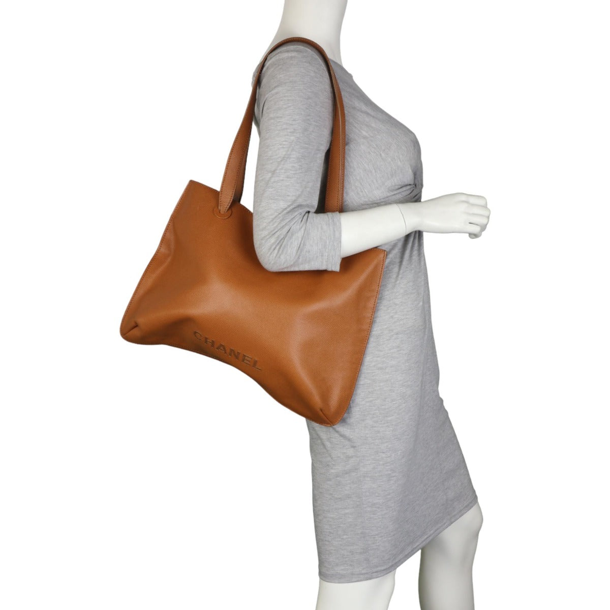 Chanel Logo Vintage Tote