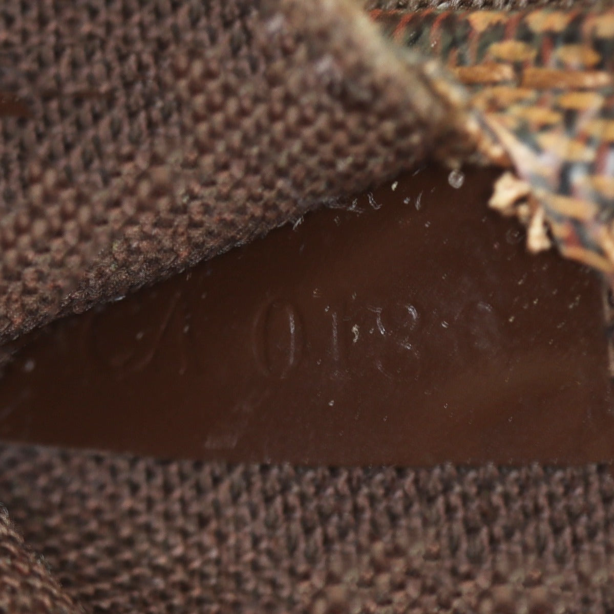 Louis Vuitton Geronimos Waist Bag Damier Ebene Date Code