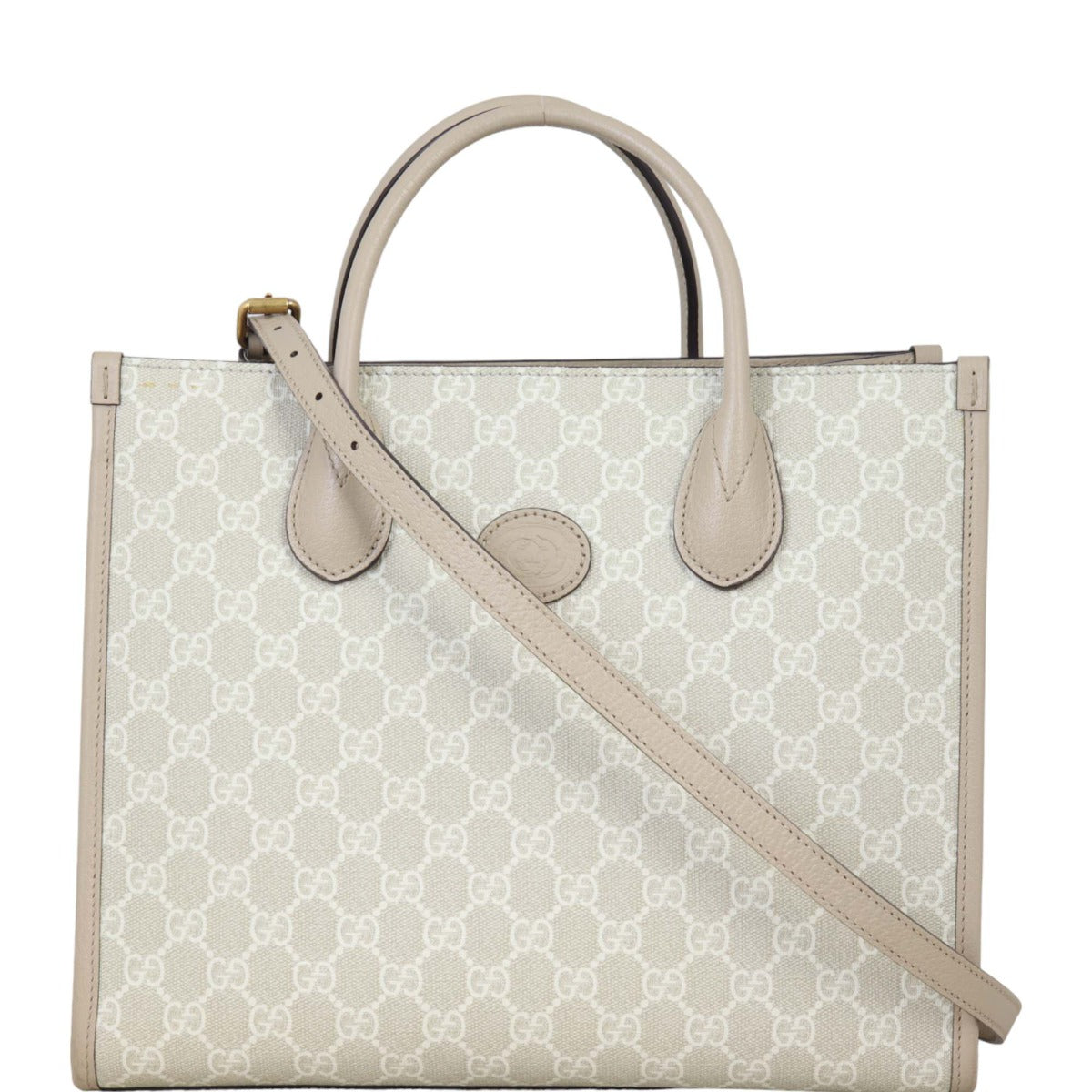 Gucci GG Supreme Interlocking G Tote Small