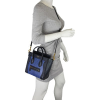 Celine Nano Luggage Tote Python Mannequin