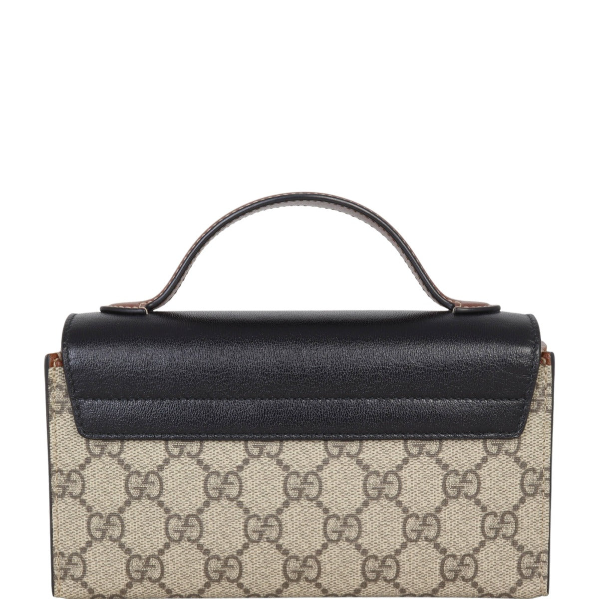 Gucci GG Supreme Padlock Mini Top Handle Shoulder Bag